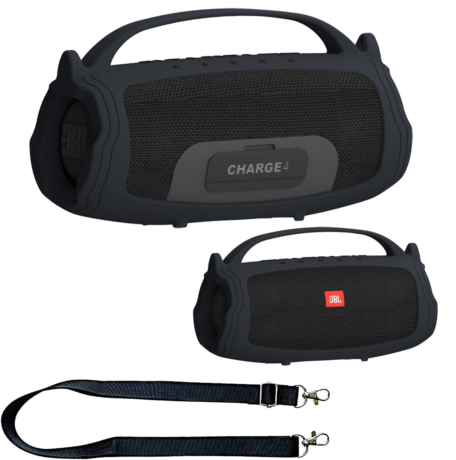 Jbl Speaker Go 4 - Silicone Handle Protective Cover Case And