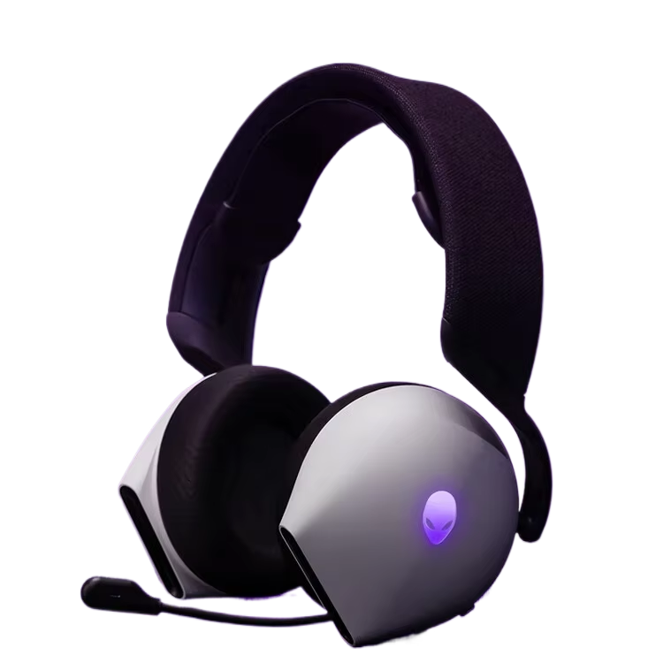 Gaming Headset Rgb - A Lienware AW520H Black/White Gaming and