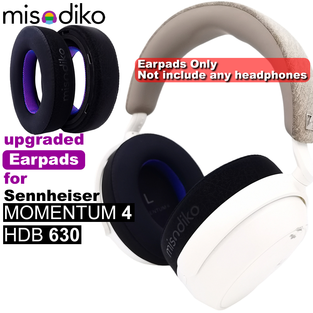 Sennheiser Headphone Momentum 4 - misodiko Upgraded Earpads Replacement for Sennheiser