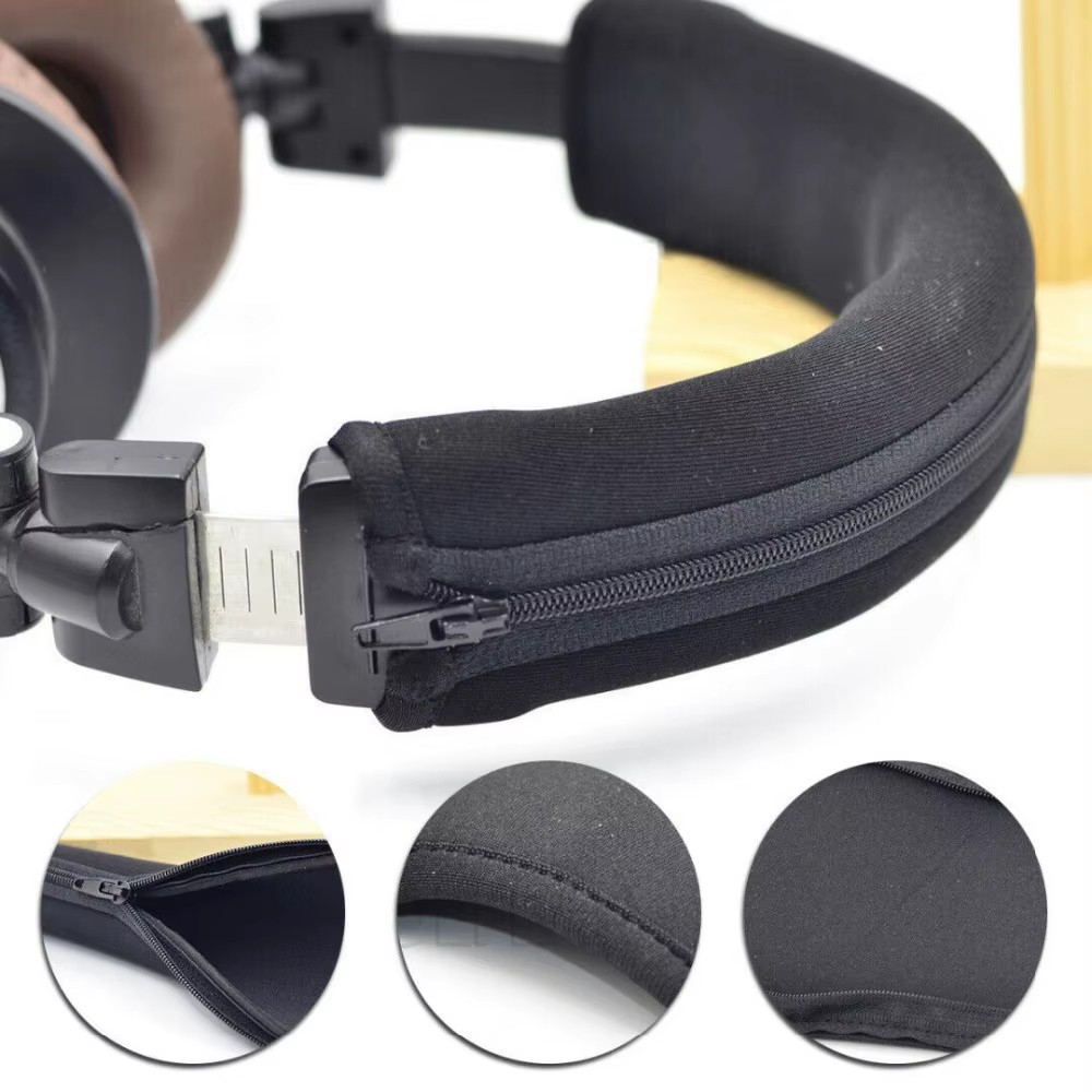 Audio Technica Headphone Ath-M20X - Zipper Headphone Protector Sleeve Cushion Pad