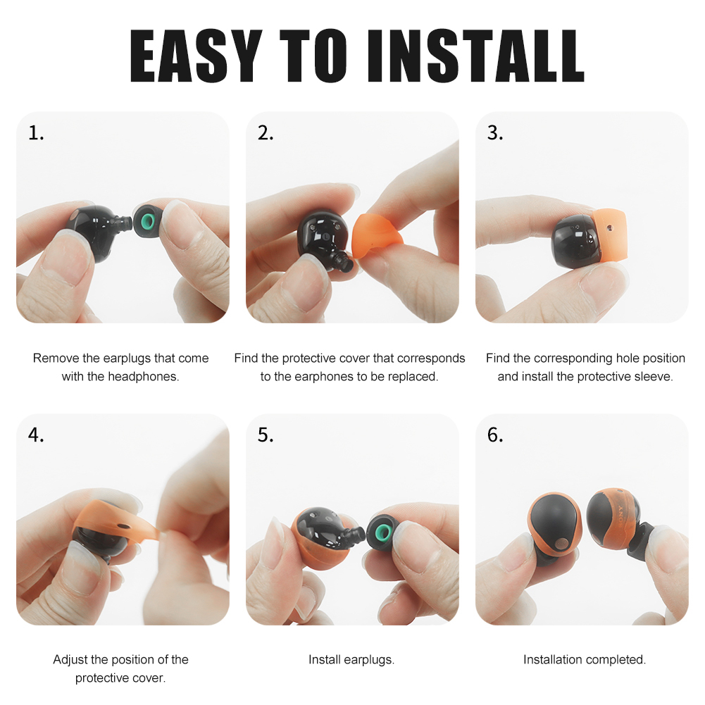 5 Pairs Silicone Ear Tips Cove - Sony Headphone Wf-1000Xm5 recension och pris