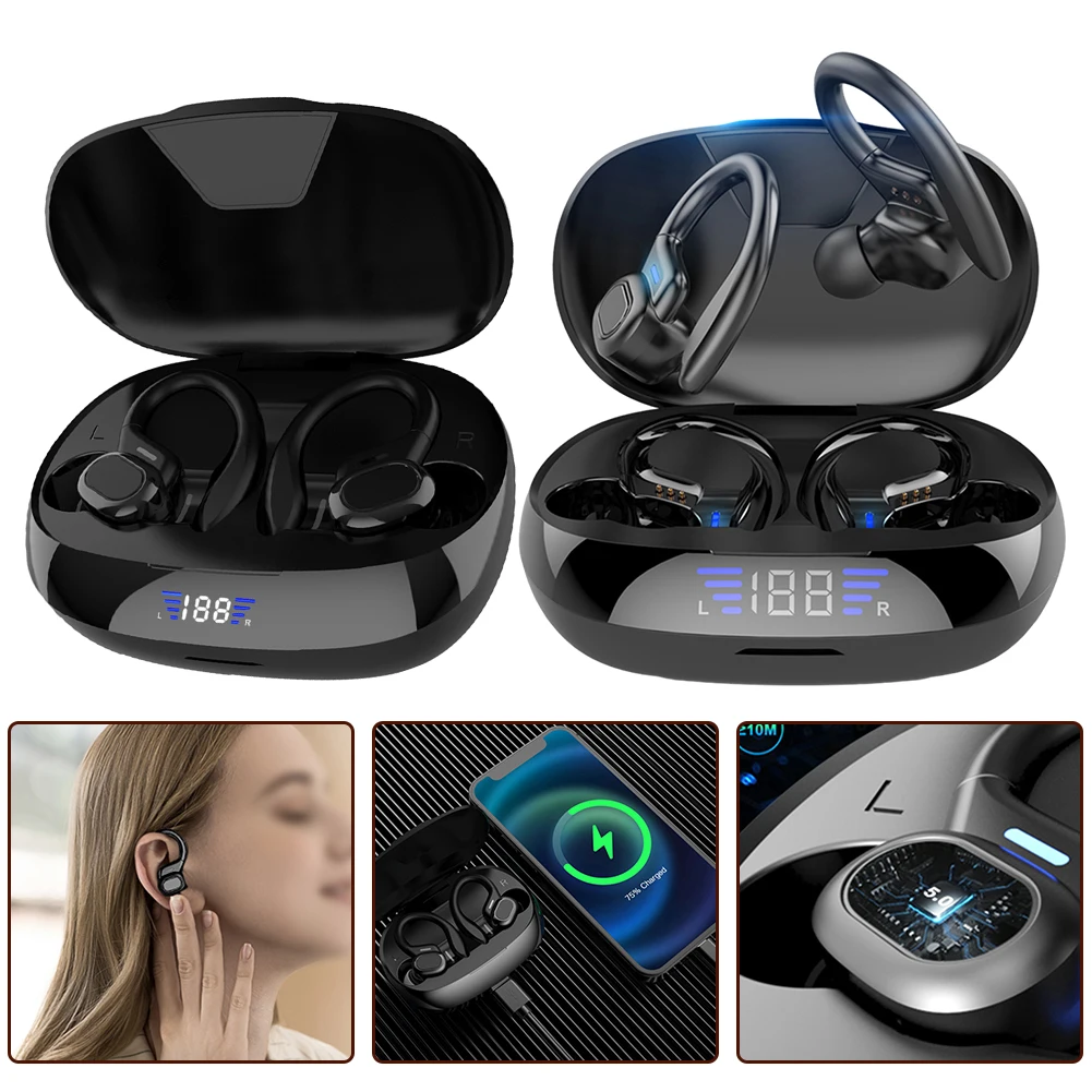 VV2 TWS Bluetooth Earphones Wi - Sports Earphone Hook recension och pris
