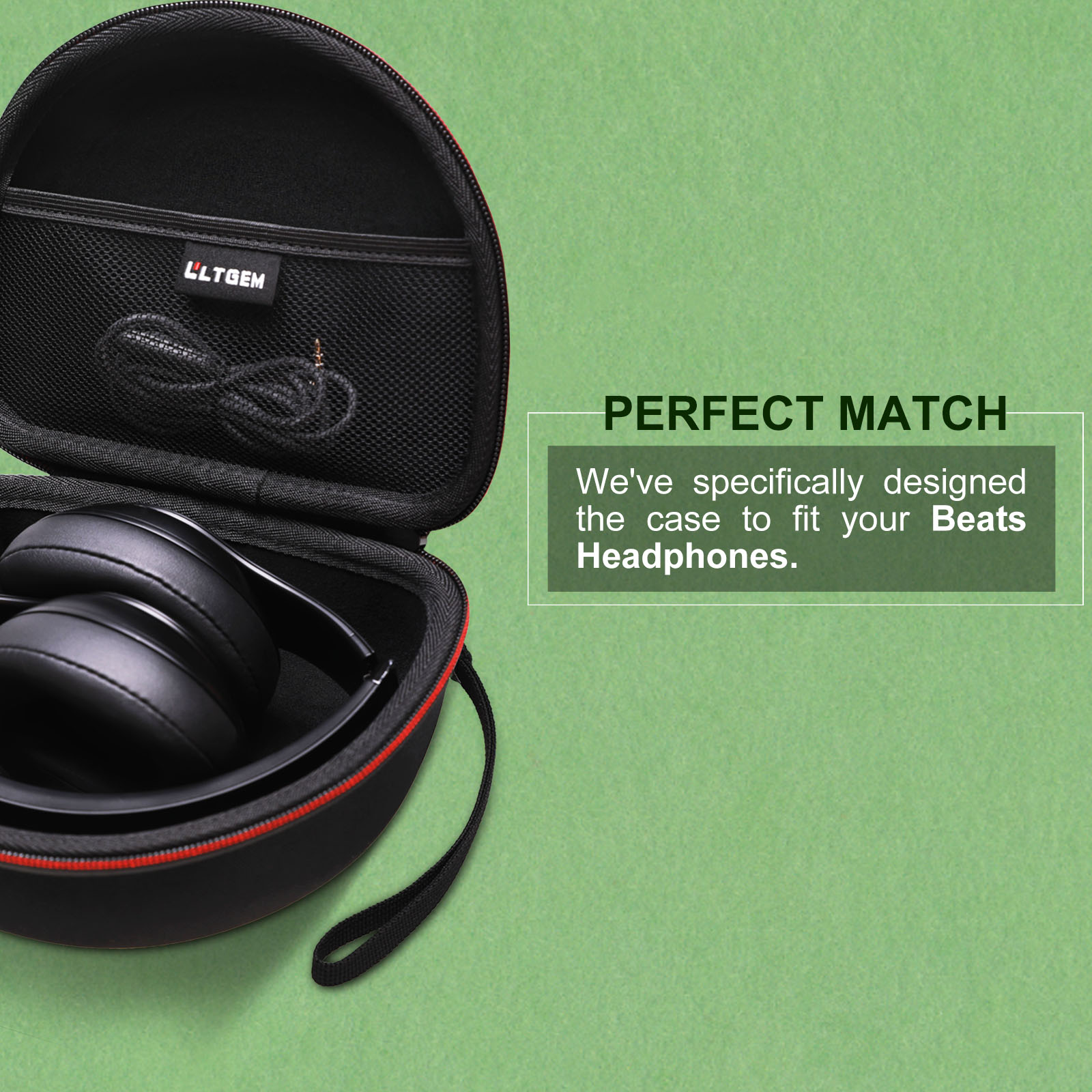 LTGEM Carrying Pouch for Beats - Beats Headphone Solo 4 recension och pris