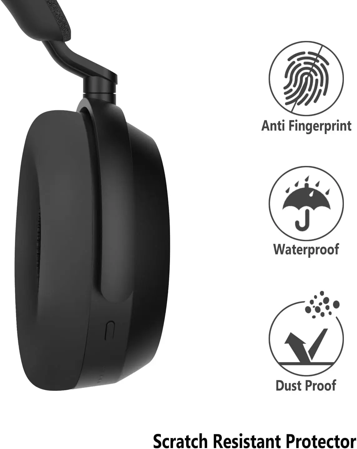 Silicone Ear protective sleeve - Sennheiser Headphone Momentum 4 recension och pris