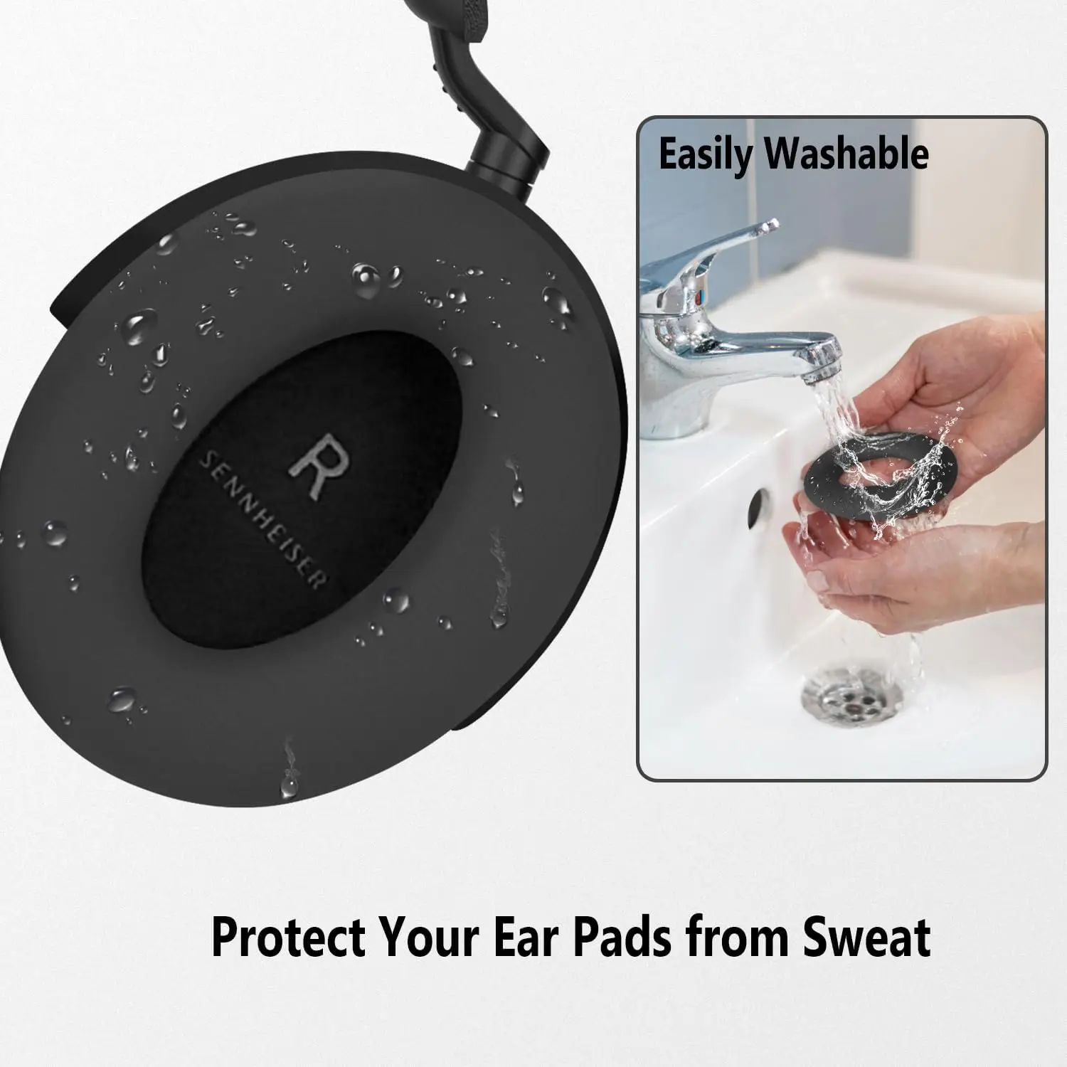 Silicone Ear protective sleeve - Sennheiser Headphone Momentum 4 recension och pris