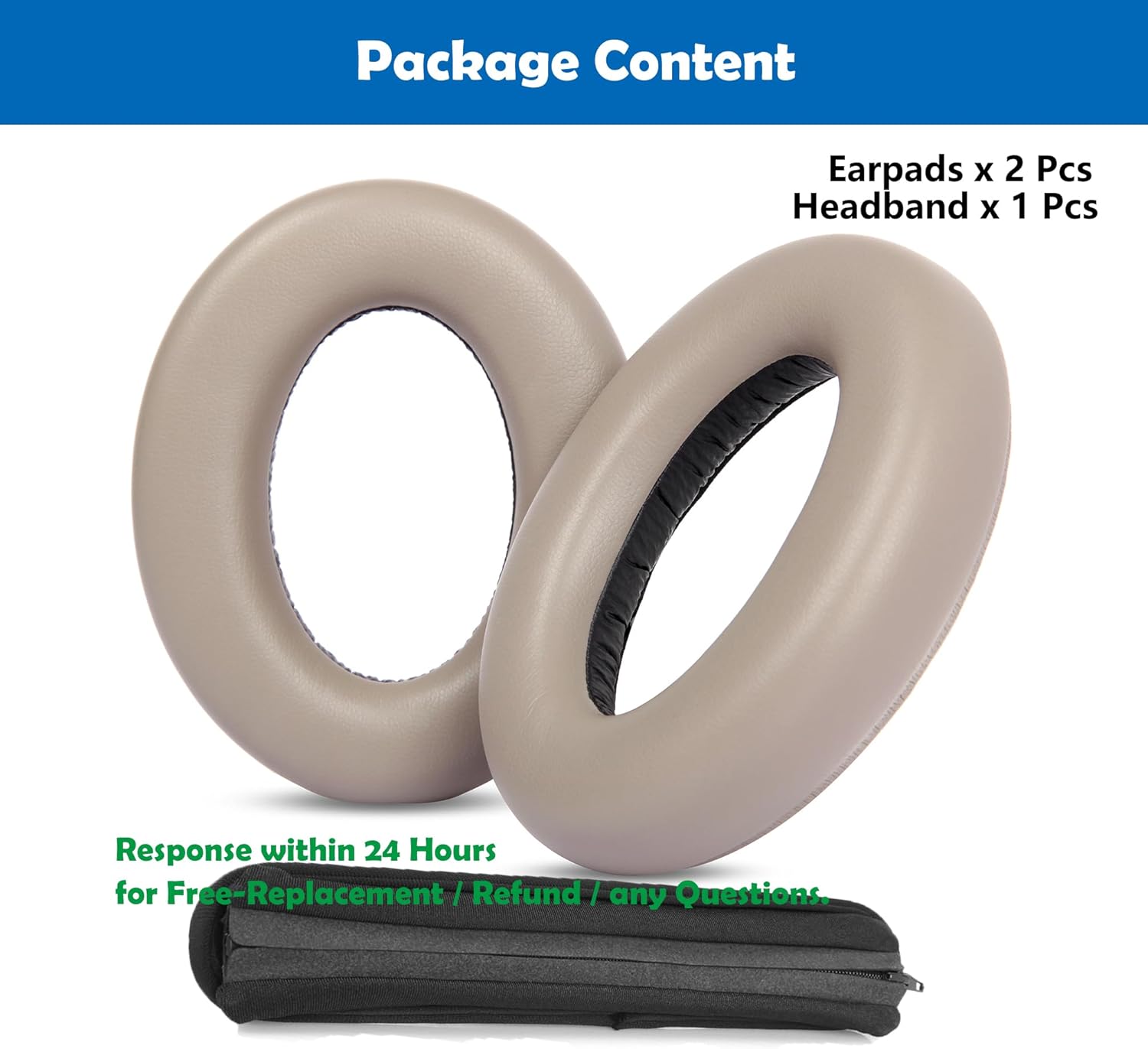 Soft pro Earpads Cushion Handb - Sennheiser Headphone Momentum 4 recension och pris