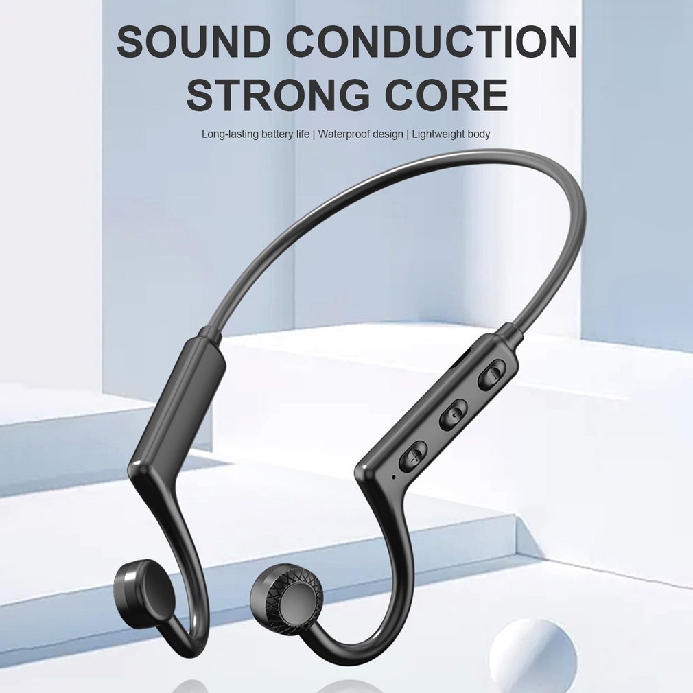 Bone Conduction Earphones Wire - Sports Earphone Hook recension och pris