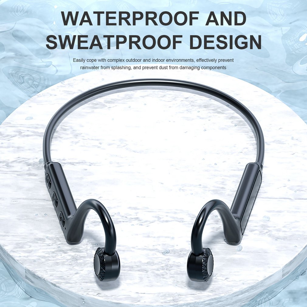 Bone Conduction Earphones Wire - Sports Earphone Hook recension och pris
