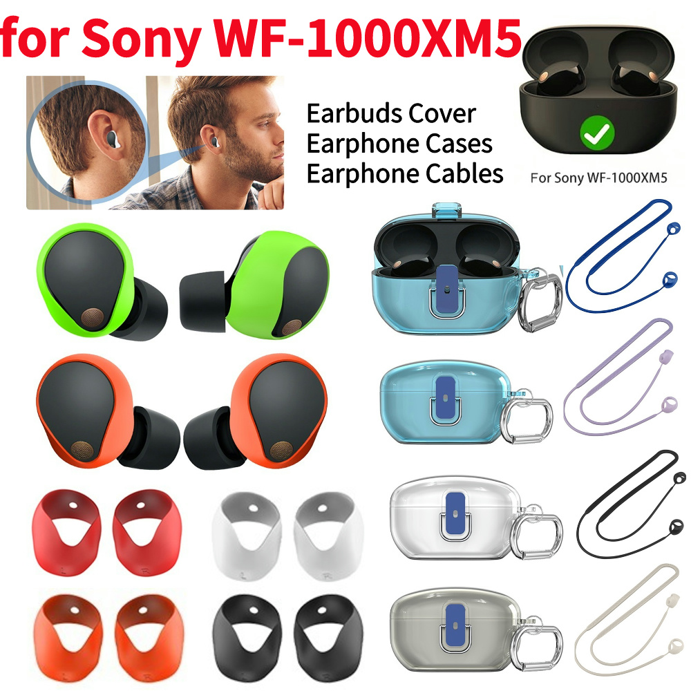 5 Pairs Silicone Earbuds Cover - Sony Headphone Wf-1000Xm5 recension och pris