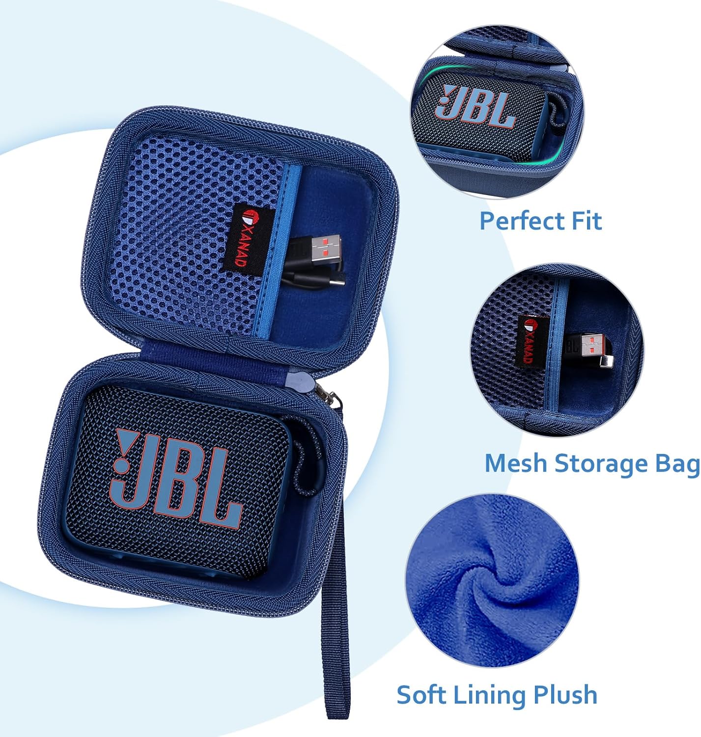 XANAD Hard Case for JBL Go 4 / - Jbl Speaker Go 4 recension och pris